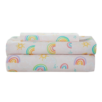Kidz Mix Rainbow Clouds Bed in a Bag