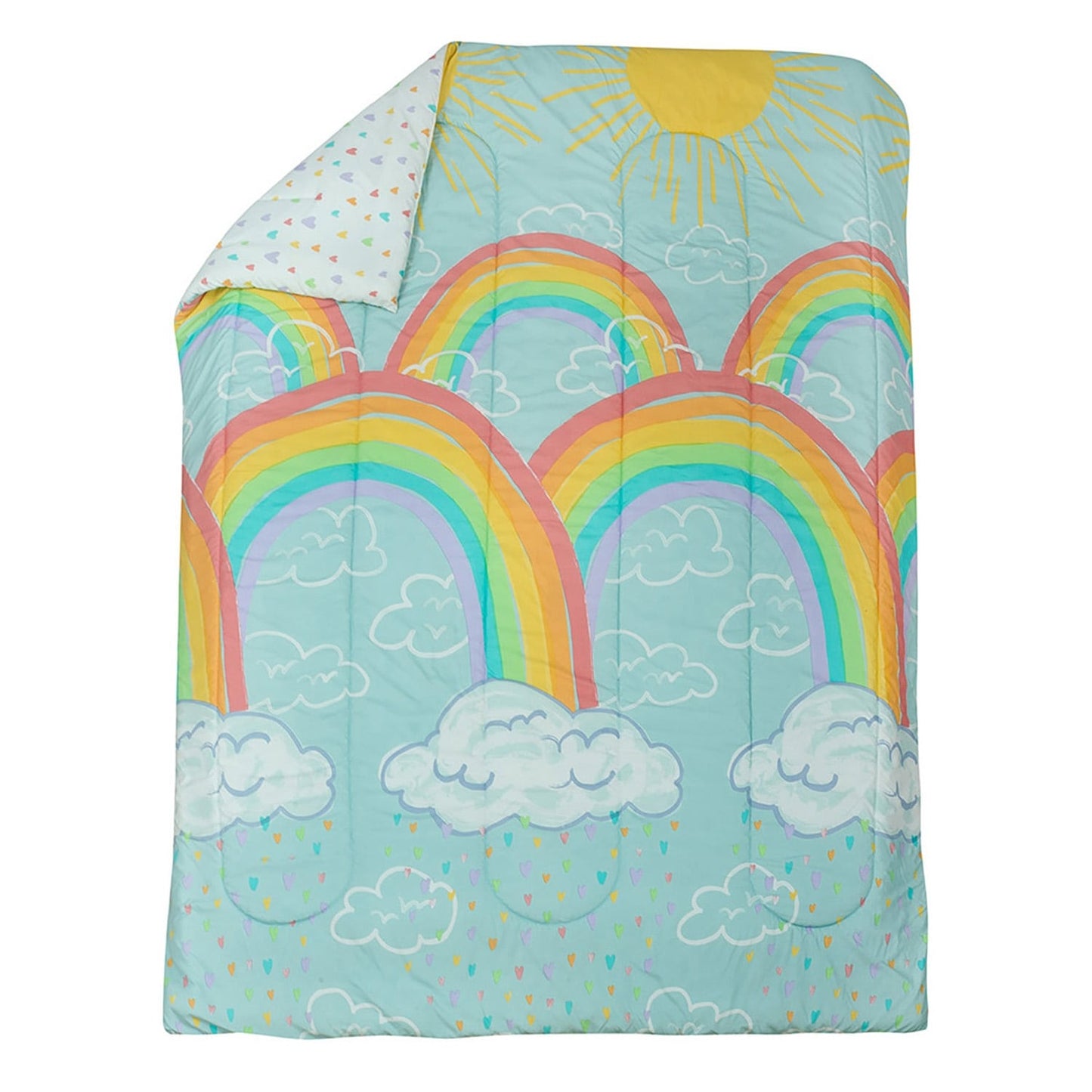 Kidz Mix Rainbow Clouds Bed in a Bag