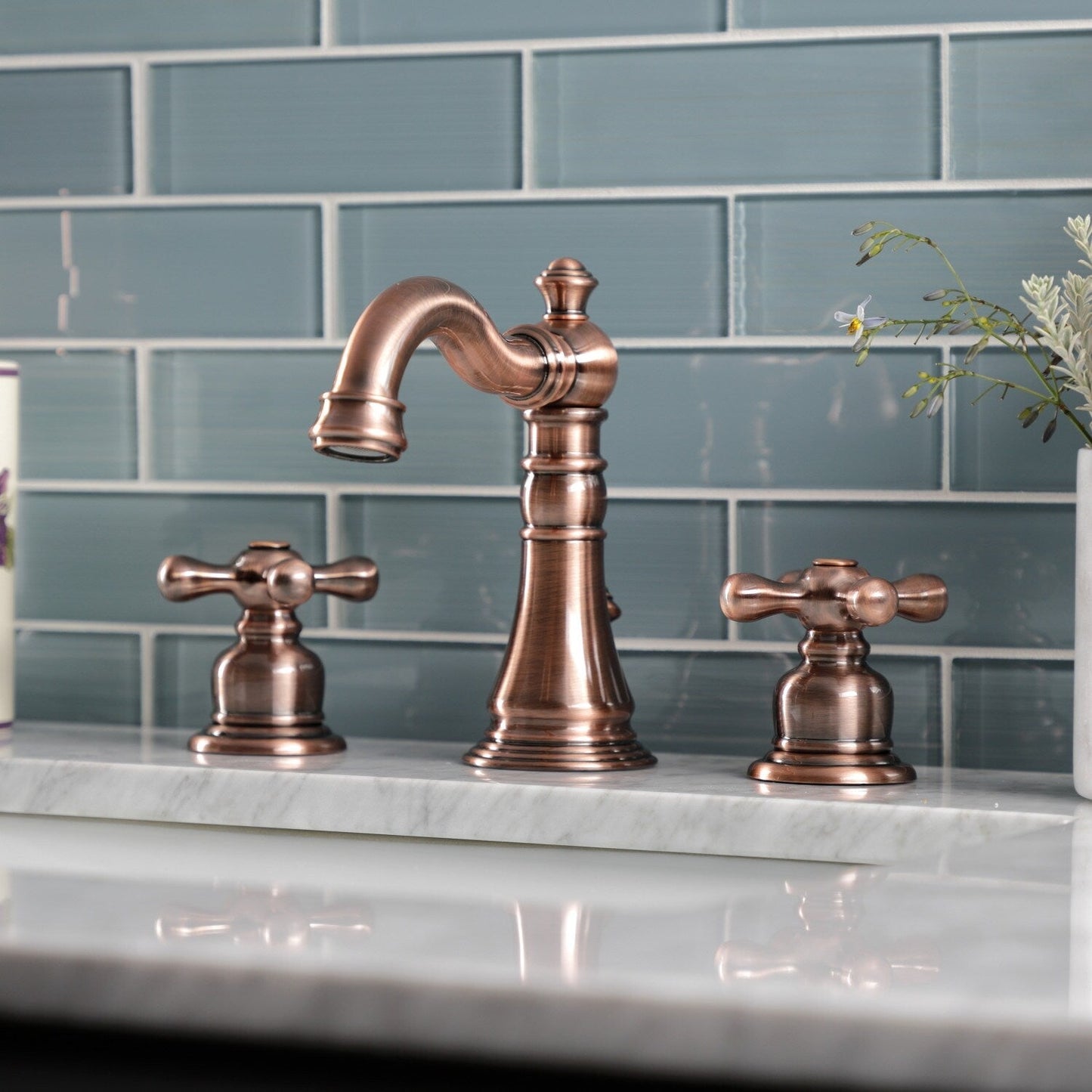 American Classic 8 in. Widespread Bathroom Faucet