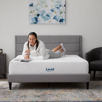 Lucid 12-inch Firm Gel Memory Foam Mattress
