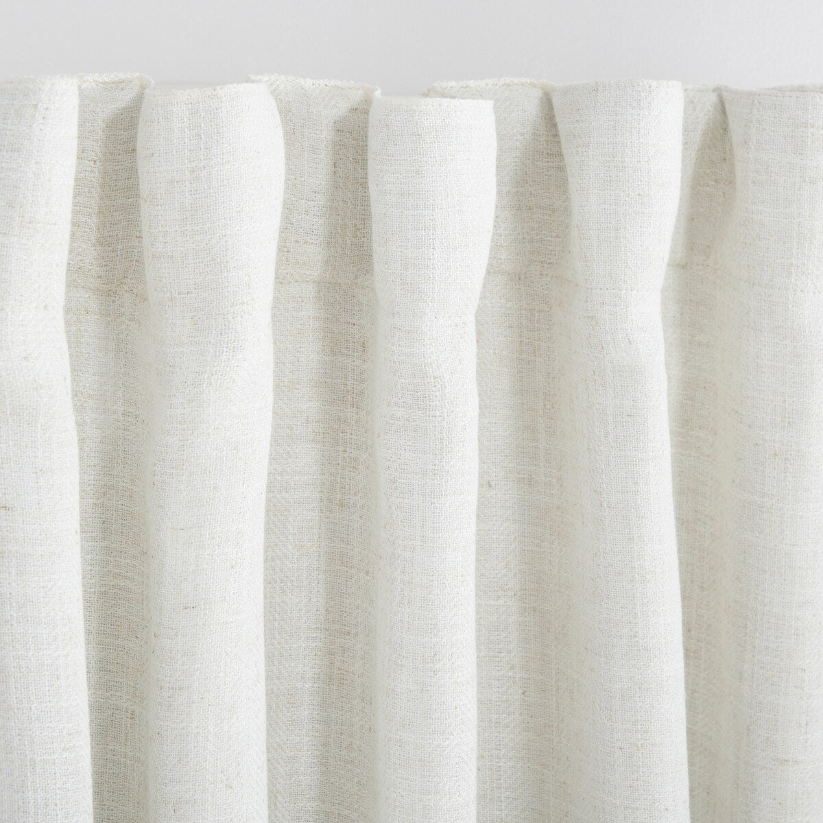 Lauren Ralph Lauren Herringbone 100% Blackout Back Tab/Rod Pocket Single Curtain Panel