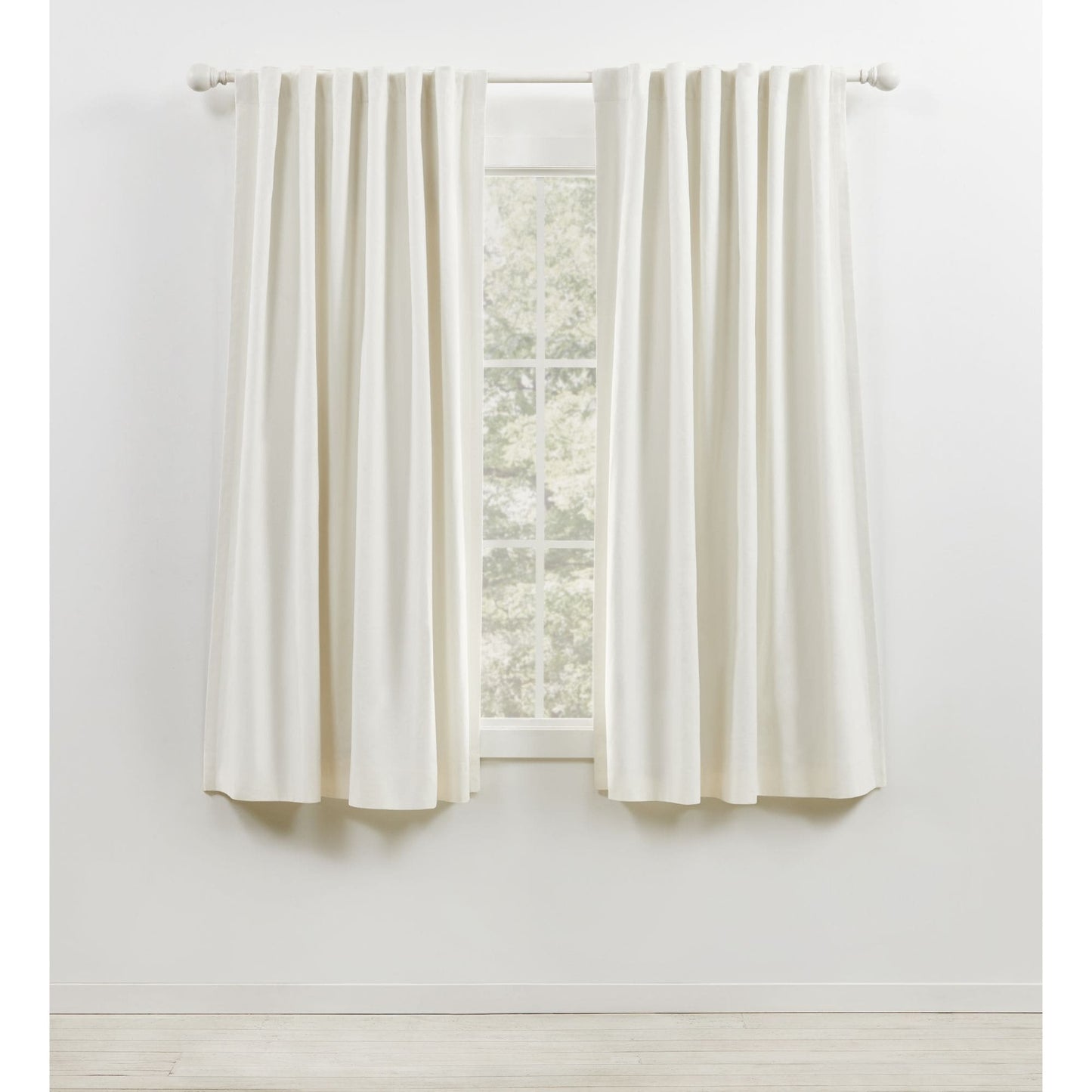 Lauren Ralph Lauren Waller Blackout Back Tab/Rod Pocket Single Curtain Panel