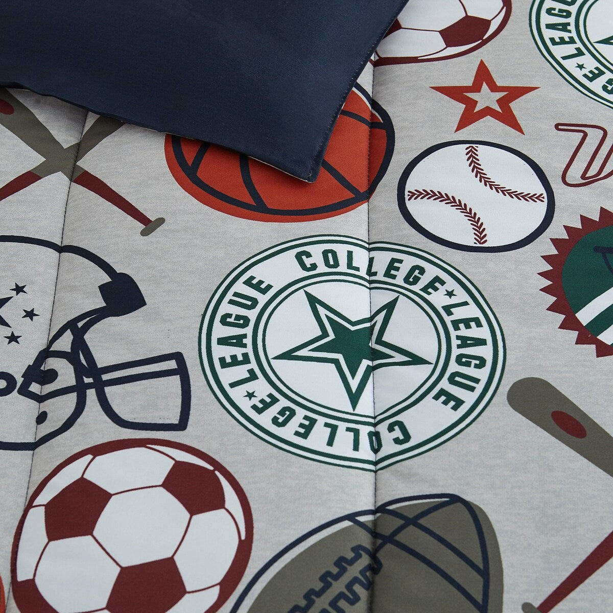 ALEX + BELLA League Sports Soft Microfiber Comforter Set