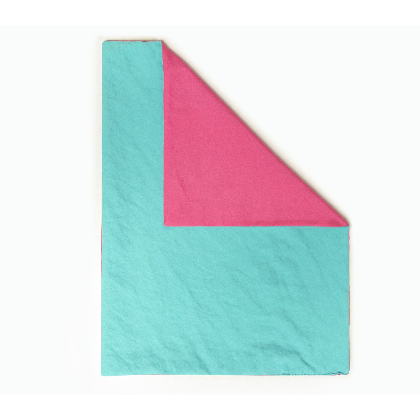 Lil' Sis Turqouise and Hot Pink Reversible Comforter set