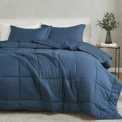 Linery & Co. All Season Down Alternative Reversible Comforter Set