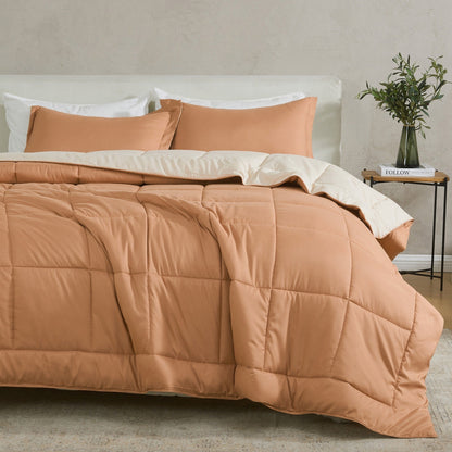 Linery & Co. All Season Down Alternative Reversible Comforter Set
