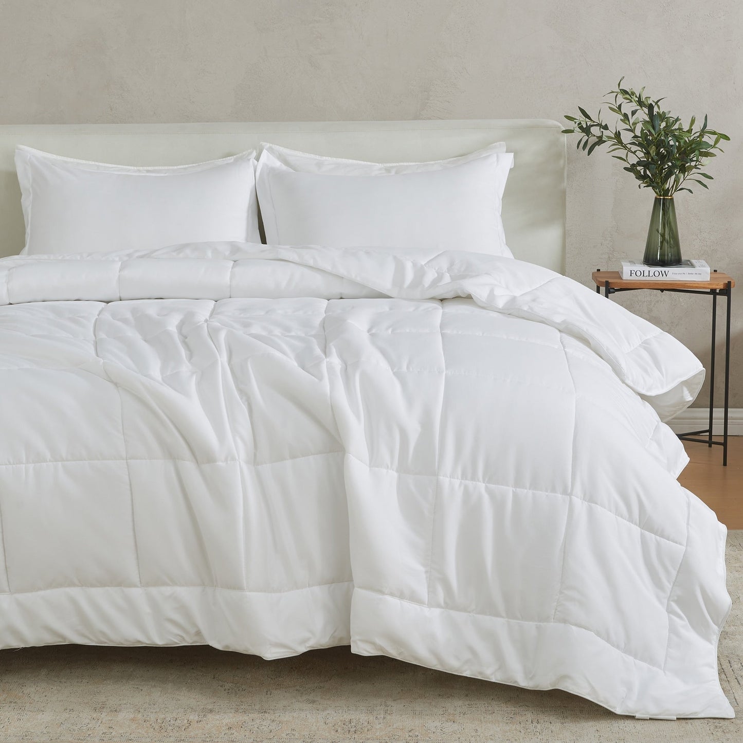 Linery & Co. All Season Down Alternative Reversible Comforter Set