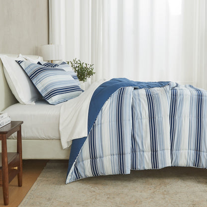 Linery & Co. All Season Down Alternative Reversible Comforter Set