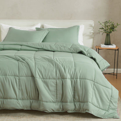 Linery & Co. All Season Down Alternative Reversible Comforter Set