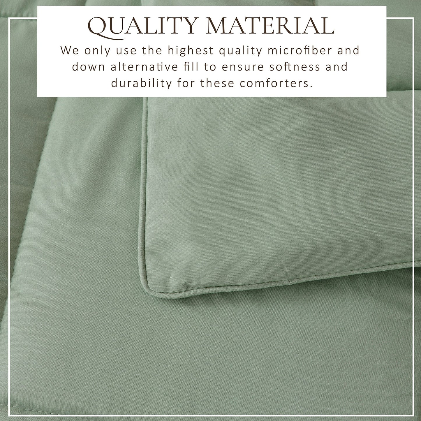 Linery & Co. All Season Down Alternative Reversible Comforter Set