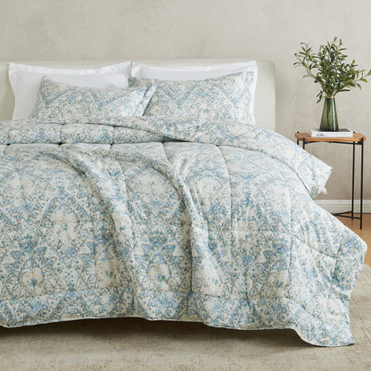 Linery & Co. All Season Down Alternative Reversible Comforter Set