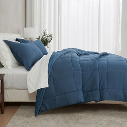 Linery & Co. All Season Down Alternative Reversible Comforter Set