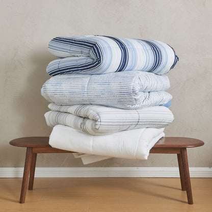 Linery & Co. All Season Down Alternative Reversible Comforter Set