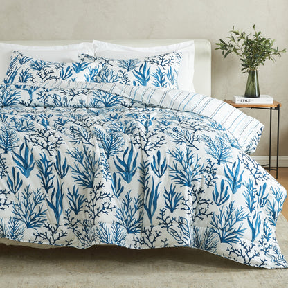 Linery & Co. All Season Down Alternative Reversible Comforter Set