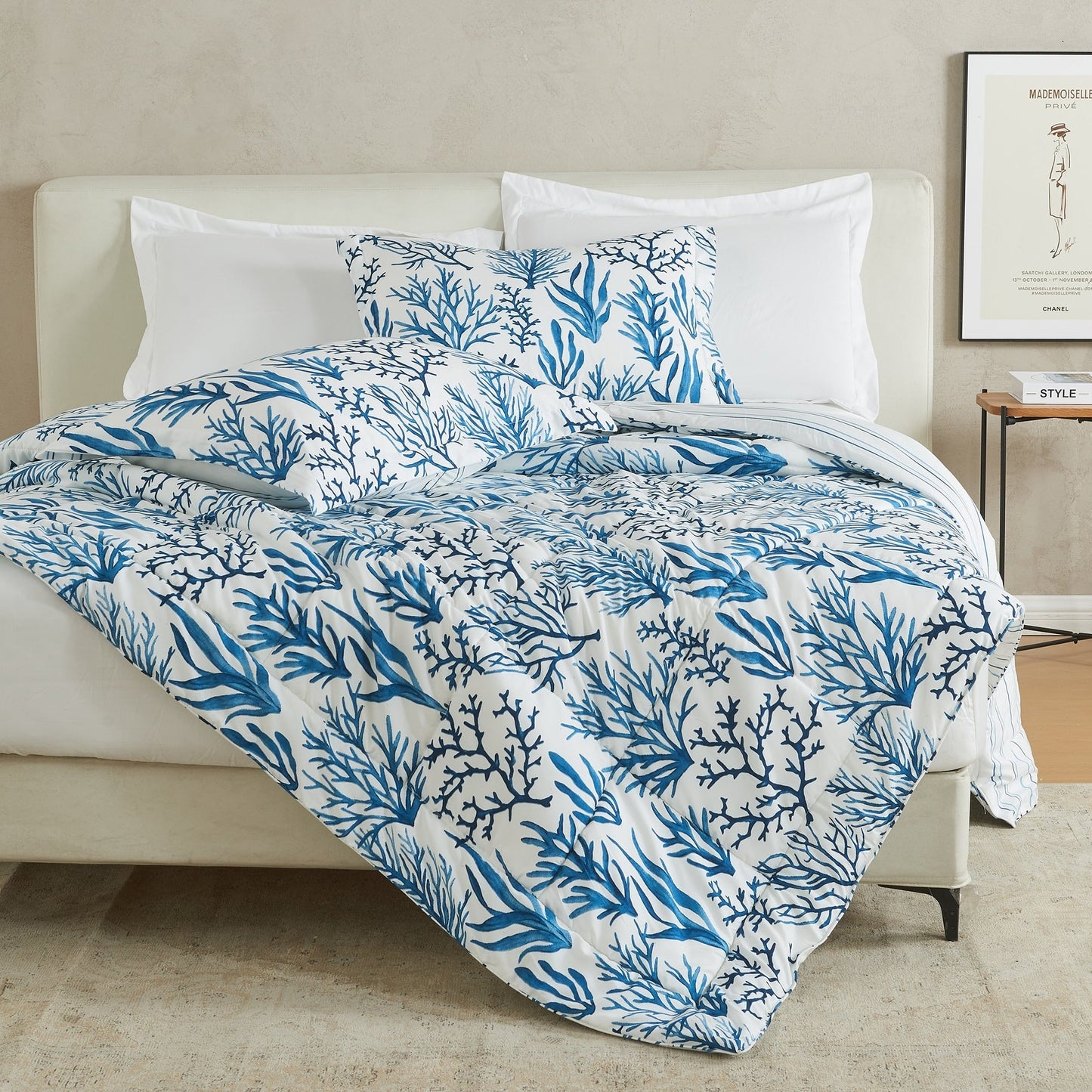 Linery & Co. All Season Down Alternative Reversible Comforter Set