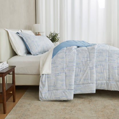 Linery & Co. All Season Down Alternative Reversible Comforter Set