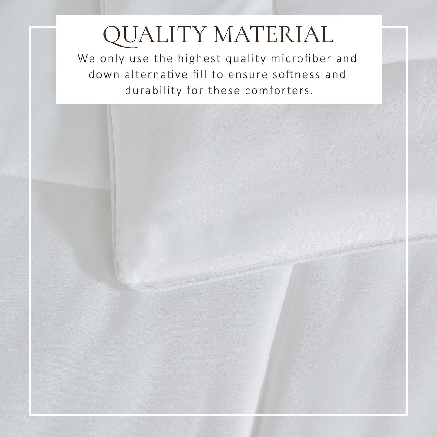 Linery & Co. All Season Down Alternative Reversible Comforter Set