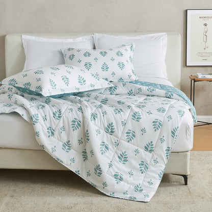 Linery & Co. All Season Down Alternative Reversible Comforter Set