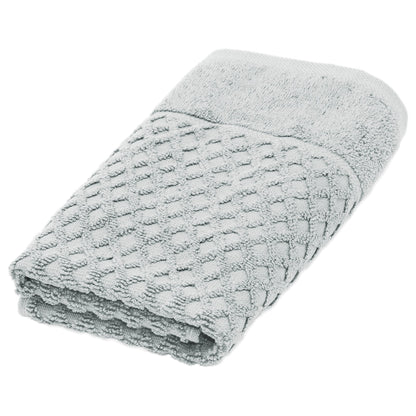 Linery & Co. Cotton Diamond Waffle Texture Bath Towels.
