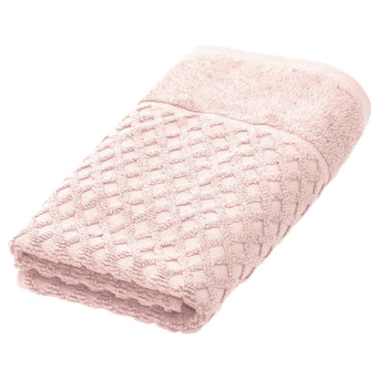 Linery & Co. Cotton Diamond Waffle Texture Bath Towels.
