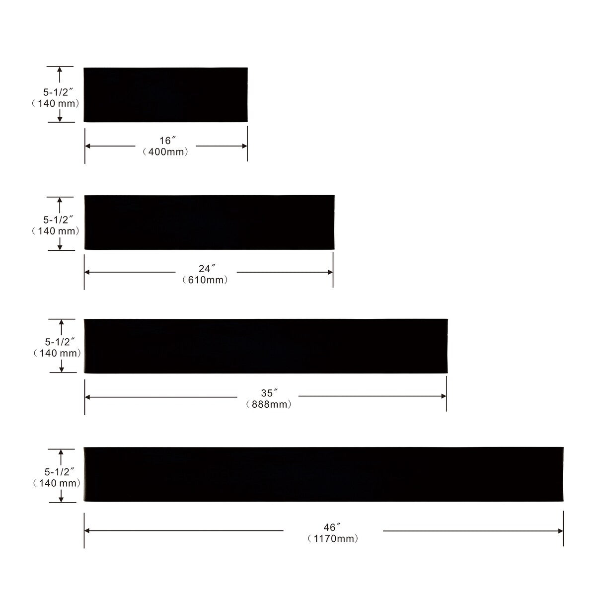 Long Steak LED Wall Sconce