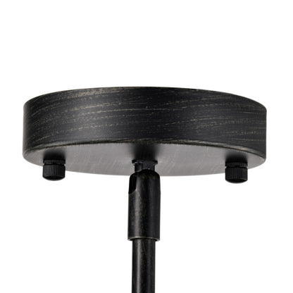 Lorena Antique Black and Metallic Gold Sputnik 10-Light Chandelier