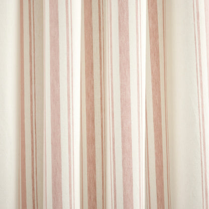 Lush Decor Farmhouse Stripe Yarn Dyed Cotton Window Curtain Panel Pair