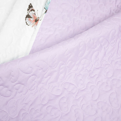 Lush Decor Flutter Butterfly 3-piece Quilt Set