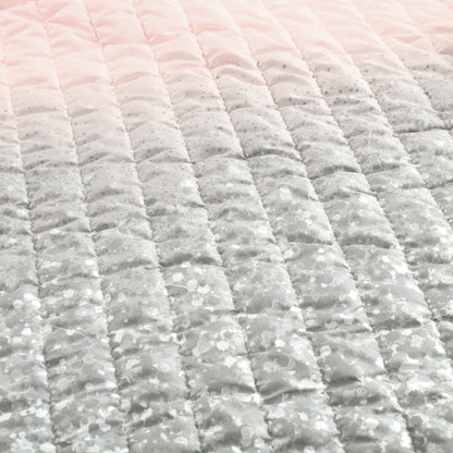 Lush Decor Glitter Ombre Metallic Print Quilt Set