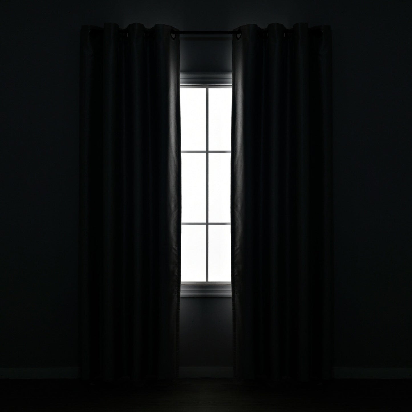 Lush Decor Grommet Sheer Panel Pair with Insulated Blackout Lining