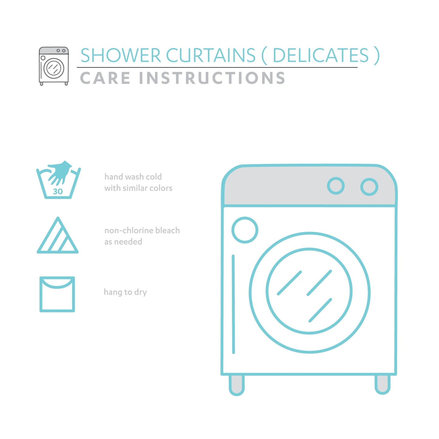 Silver Orchid Sterling Polyester Shower Curtain