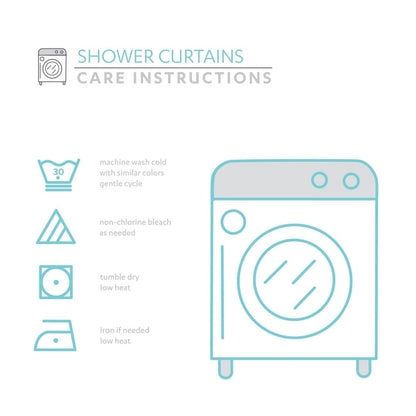 Lush Decor Rowley Birds Shower Curtain