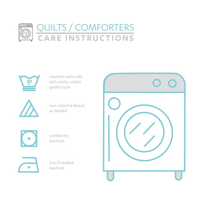 Lush Decor Stripe Bear Quilt Set