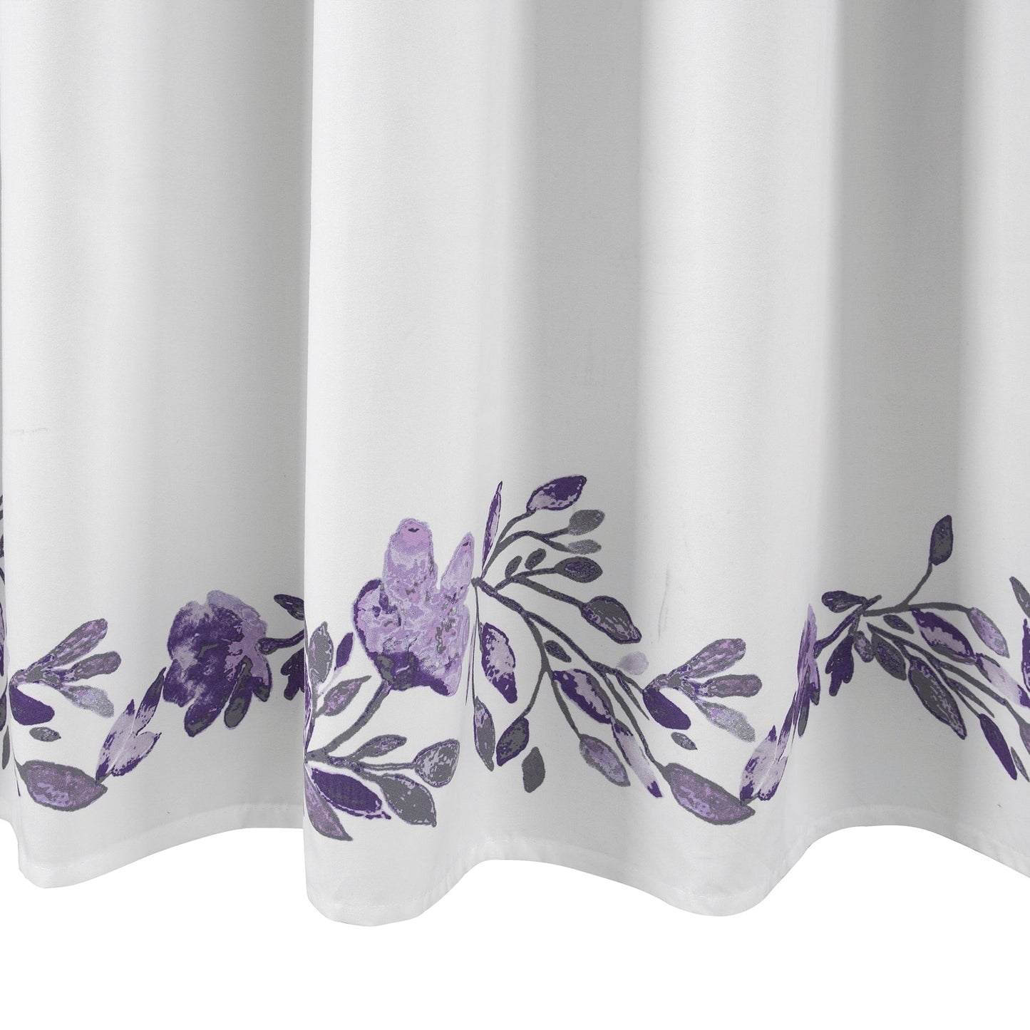 Porch & Den Elcaro Floral Pattern Shower Curtain