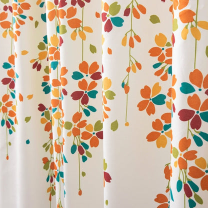Lush Decor Weeping Flower Shower Curtain