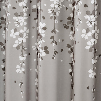 Lush Decor Weeping Flower Shower Curtain