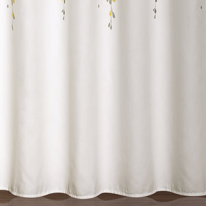 Lush Decor Weeping Flower Shower Curtain