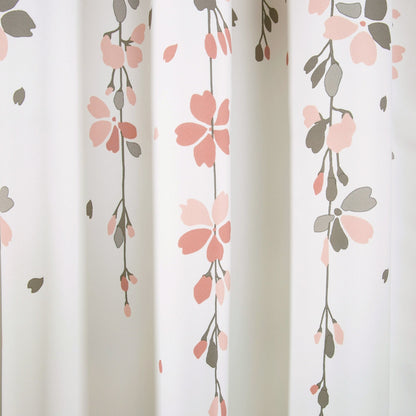 Lush Decor Weeping Flowers Room Darkening Curtain Panel Pair