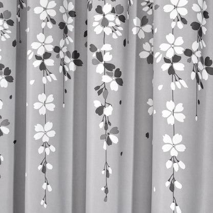 Lush Decor Weeping Flowers Room Darkening Curtain Panel Pair