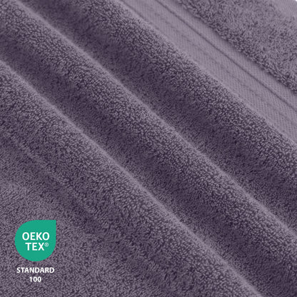 Luxurious Absorbent 650 GSM Combed Cotton 6-piece Towel Set