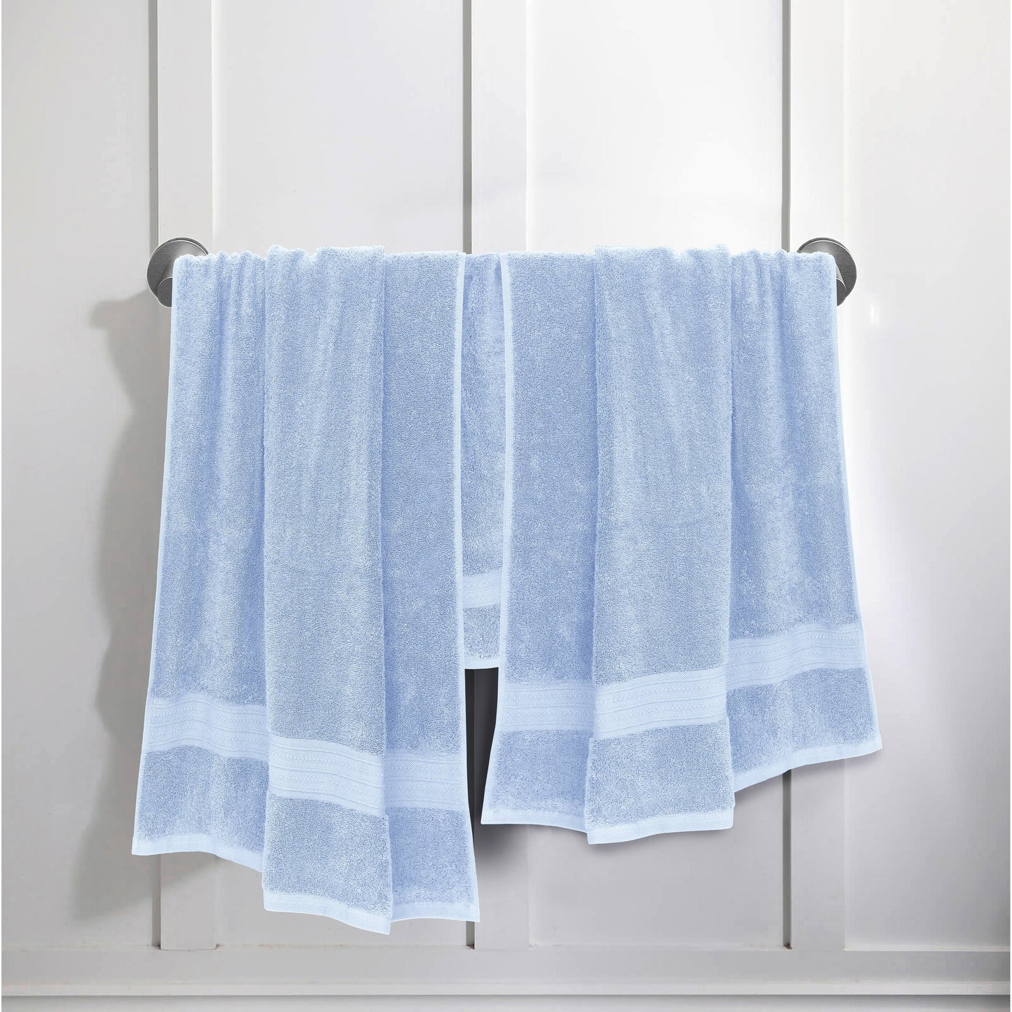 Luxurious Absorbent 650 GSM Combed Cotton 6-piece Towel Set