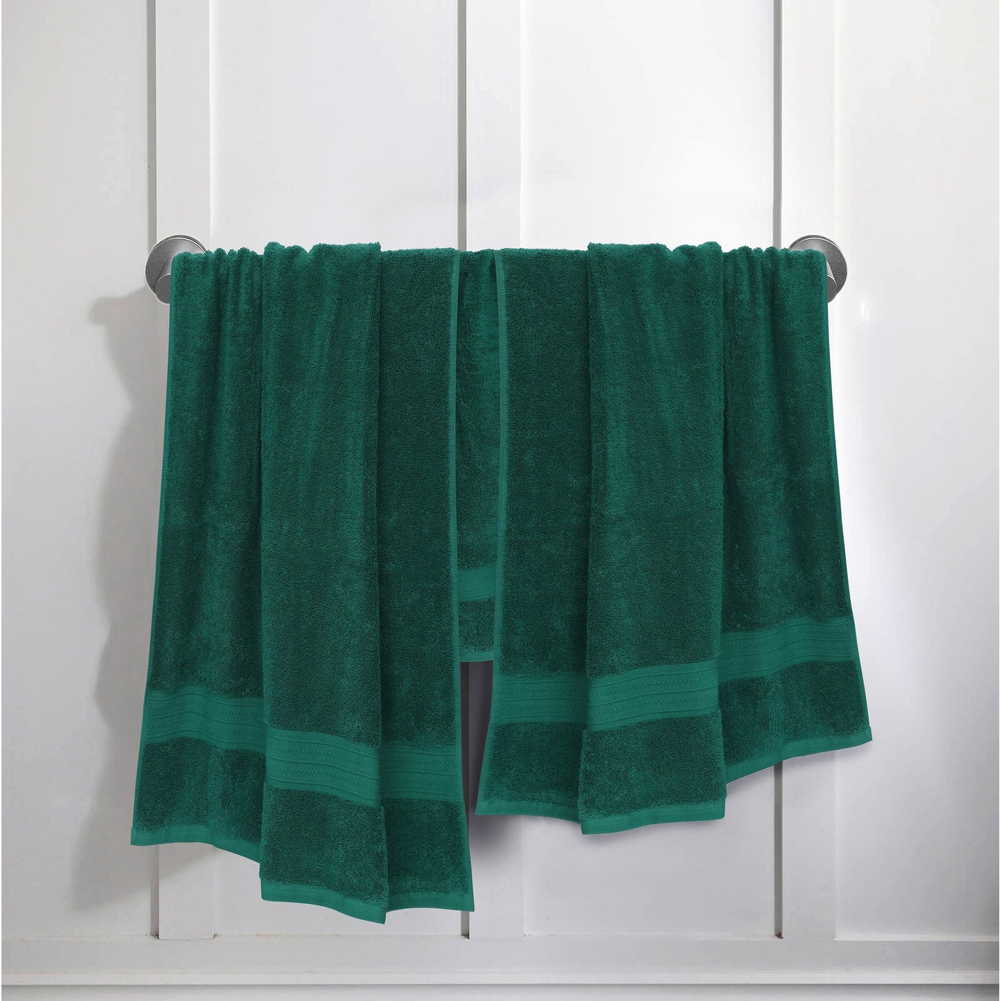 Luxurious Absorbent 650 GSM Combed Cotton 6-piece Towel Set