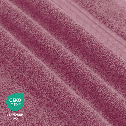 Luxurious Absorbent 650 GSM Combed Cotton 6-piece Towel Set