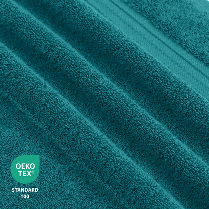 Luxurious Absorbent 650 GSM Combed Cotton 6-piece Towel Set