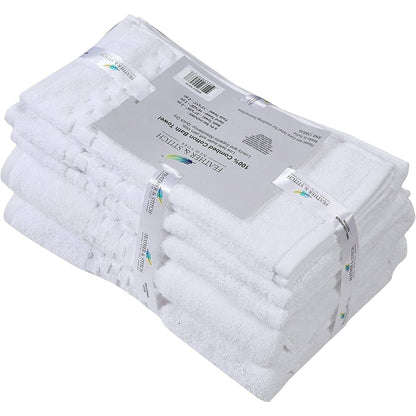 Luxurious Absorbent 650 GSM Combed Cotton 6-piece Towel Set
