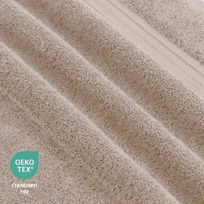 Luxurious Absorbent 650 GSM Combed Cotton 6-piece Towel Set