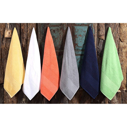 Luxurious Absorbent 650 GSM Combed Cotton 6-piece Towel Set