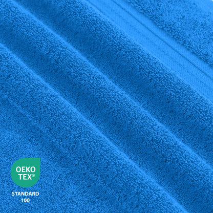 Luxurious Absorbent 650 GSM Combed Cotton 6-piece Towel Set