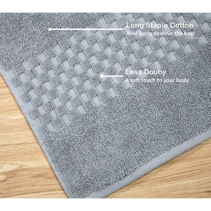 Luxurious Absorbent 650 GSM Combed Cotton 6-piece Towel Set