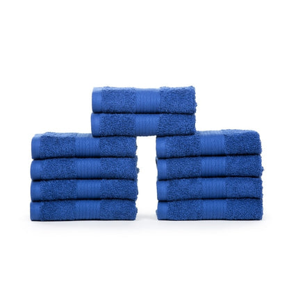 Luxurious Cotton 600GSM Soft Wash Cloths 12X12 Inch by Ample Decor - 10 Pcs